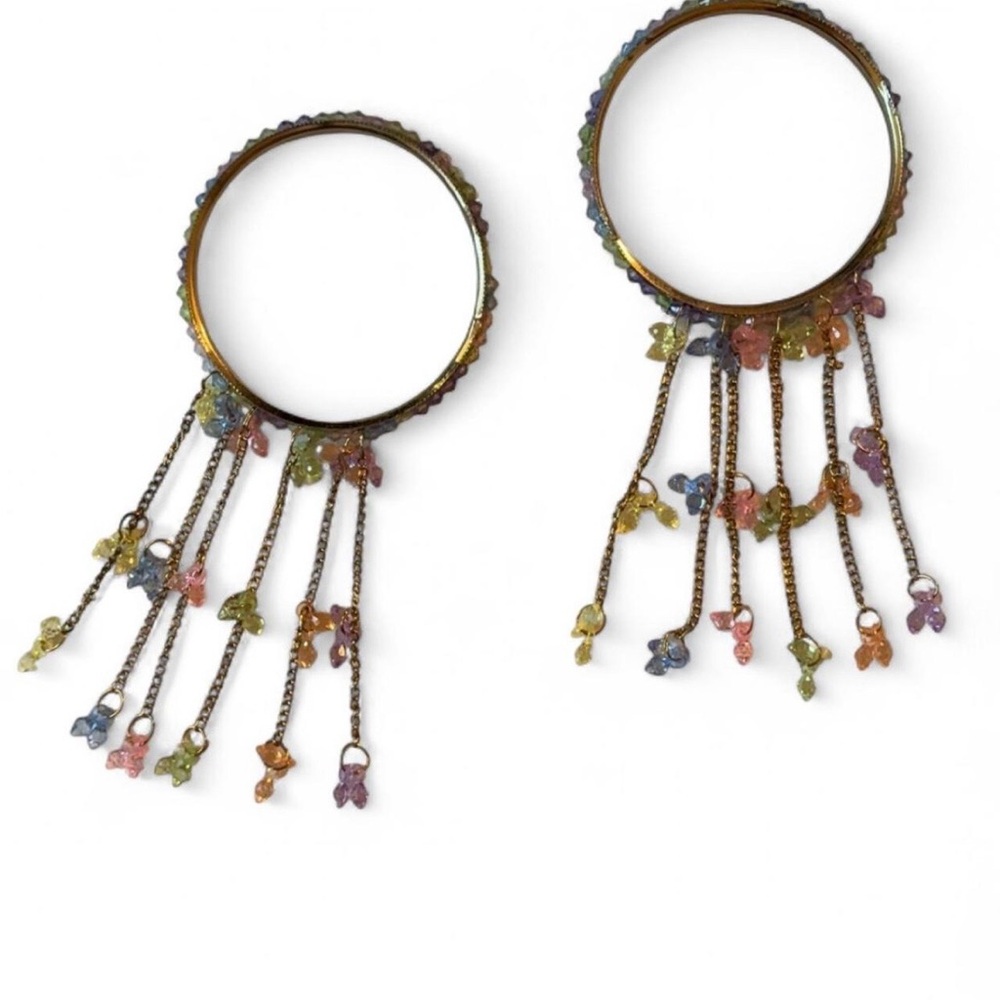 Fairycore Rainbow Gem Bracelets - image 1